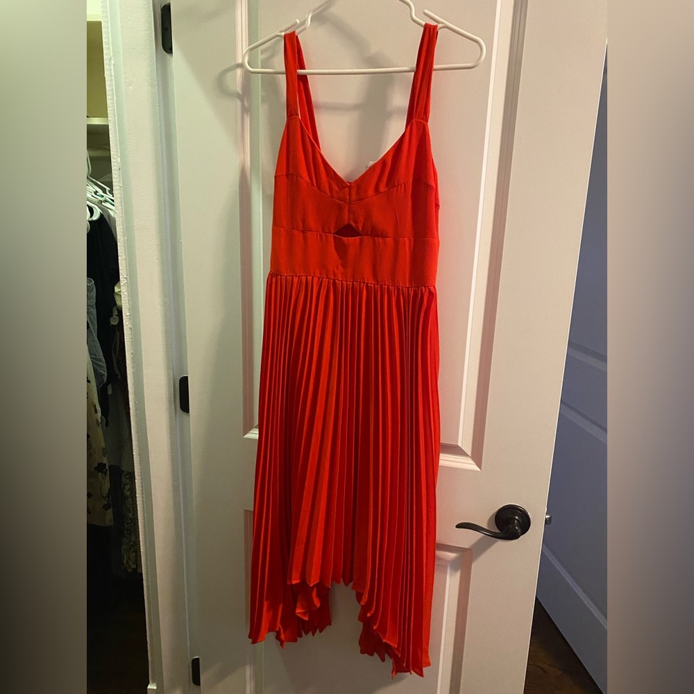 Banana Republic | Gorgeous Peekaboo Pleated Dress |NWT